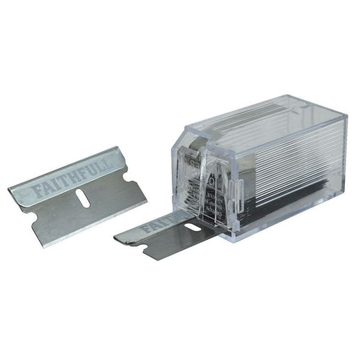 Faithfull Spare Blades for FAISCRARAZ (Pack 10) Faithfull - RockBottom Northampton