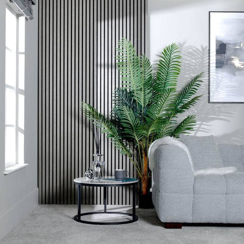 ACUPANEL Acoustic Slat Wall Panels Grey Oak