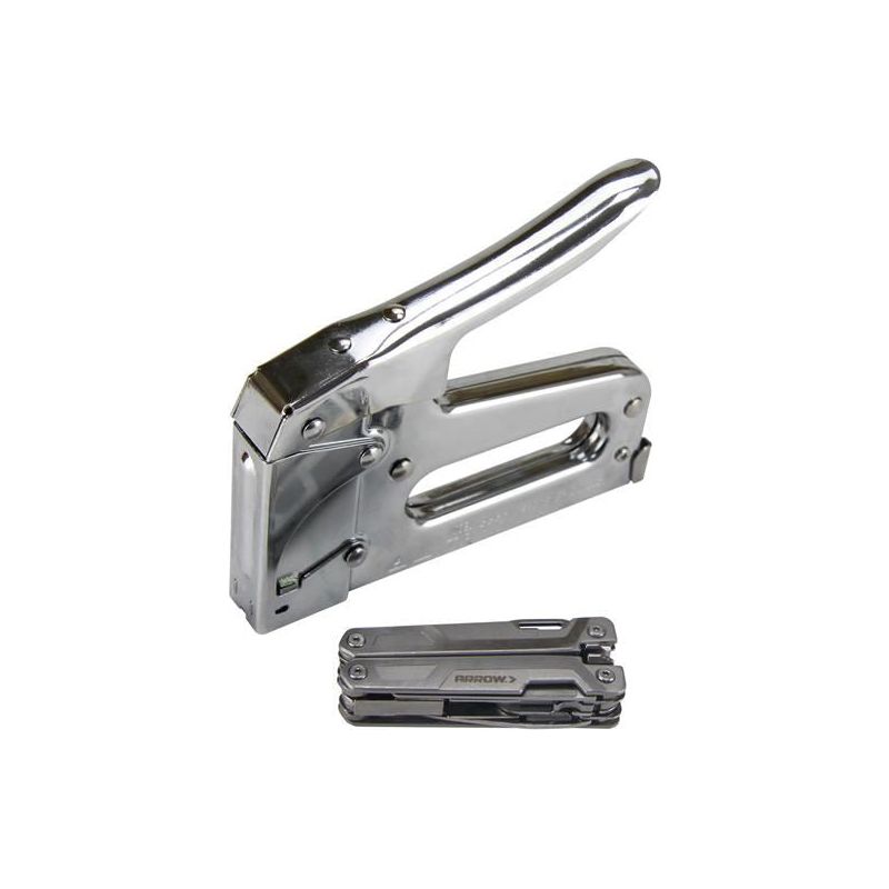 Arrow AT50 Staple Gun with FREE Multi Tool Arrow - RockBottom Northampton 
