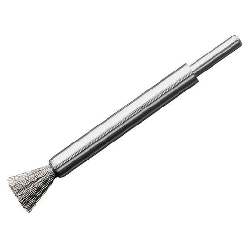 Lessmann End Brush with Shank 12 x 120mm, 0.30 Steel Wire Lessmann - RockBottom Northampton
