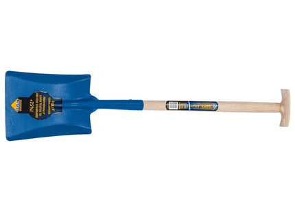 Draper Square Mouth 'T' Handled Shovel with Ash Shaft 10877 Draper - Town Tools 