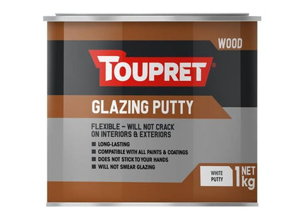 Toupret Glazing Putty 1kg Toupret - RockBottom Northampton