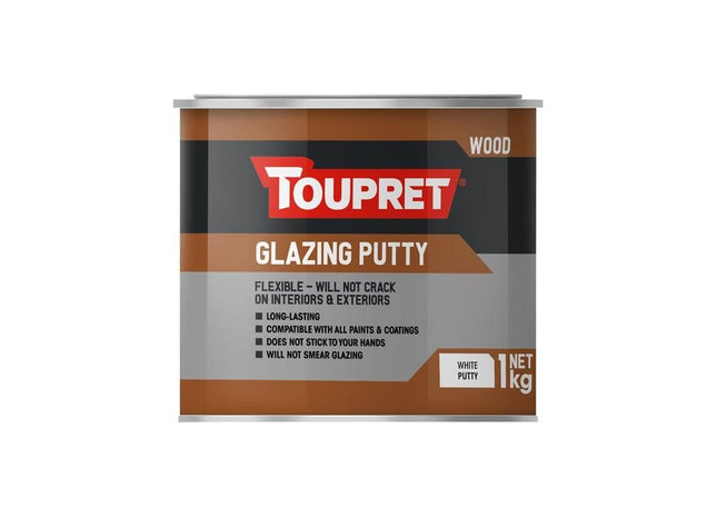 Toupret Glazing Putty 1kg Toupret - RockBottom Northampton