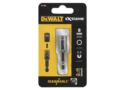 DeWALT Power Tools DT7465 Impact Ready Cleanable Nut Driver 8mm DeWALT Power Tools - RockBottom Northampton