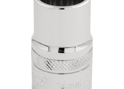 Draper HI-TORQ 12 Point Socket, 1/2" Sq. Dr., 14mm 33125 Draper - Town Tools 