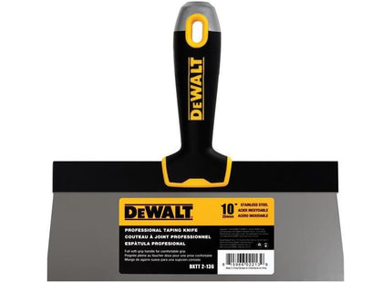 Dewalt Drywall Soft Grip Taping Knife 250mm (10in) DEWALT Drywall - RockBottom Northampton