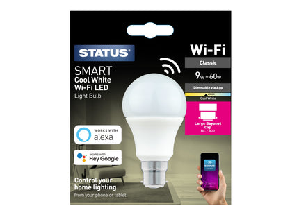 Smart Cool White LED Bulb B22