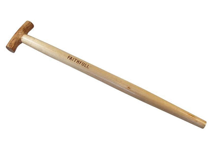 Faithfull FSC Ash T Handle Straight Taper 28in Faithfull - RockBottom Northampton