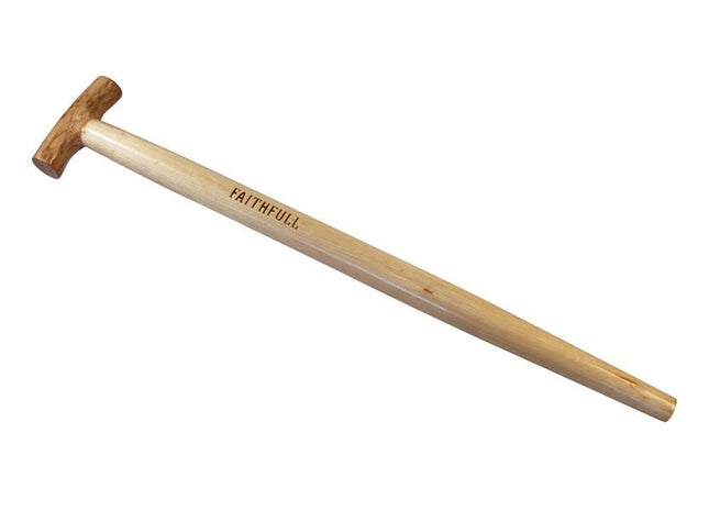 Faithfull FSC Ash T Handle Straight Taper 28in Faithfull - RockBottom Northampton