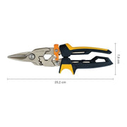Fiskars PowerGear™ Aviation Snips Straight Cut 250mm (10in) Fiskars - RockBottom Northampton
