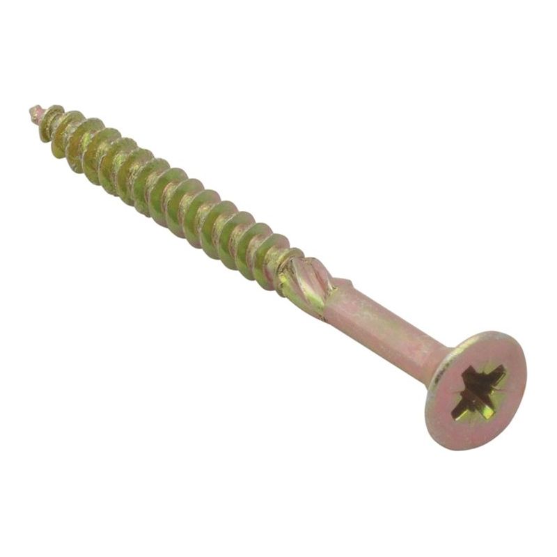Forgefix Spectre™ PZ Compatible Wood Screw CSK ZYP 4.0 x 60mm Box 200 ForgeFix - RockBottom Northampton