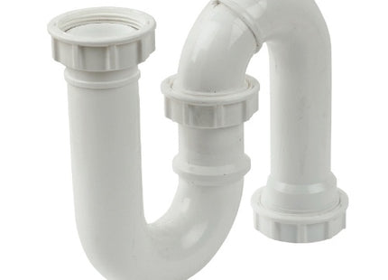Floplast white S trap 76mm seal x 40mm TS47