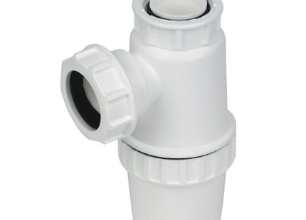 Floplast white bottle trap 76mm seal x 32mm TB37