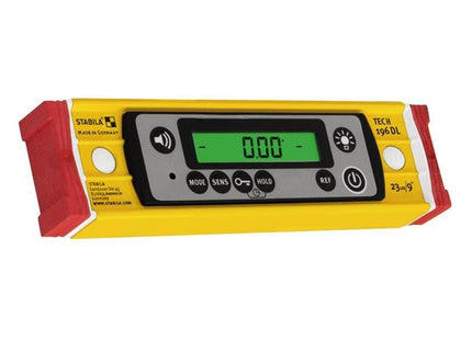 Stabila TECH 196 DL Digital Spirit Level 23cm Stabila - RockBottom Nothampton