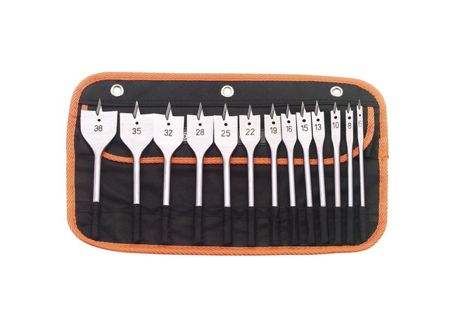 Draper Flat Wood Bit Set (13 Piece) 82634 Draper - Town Tools 