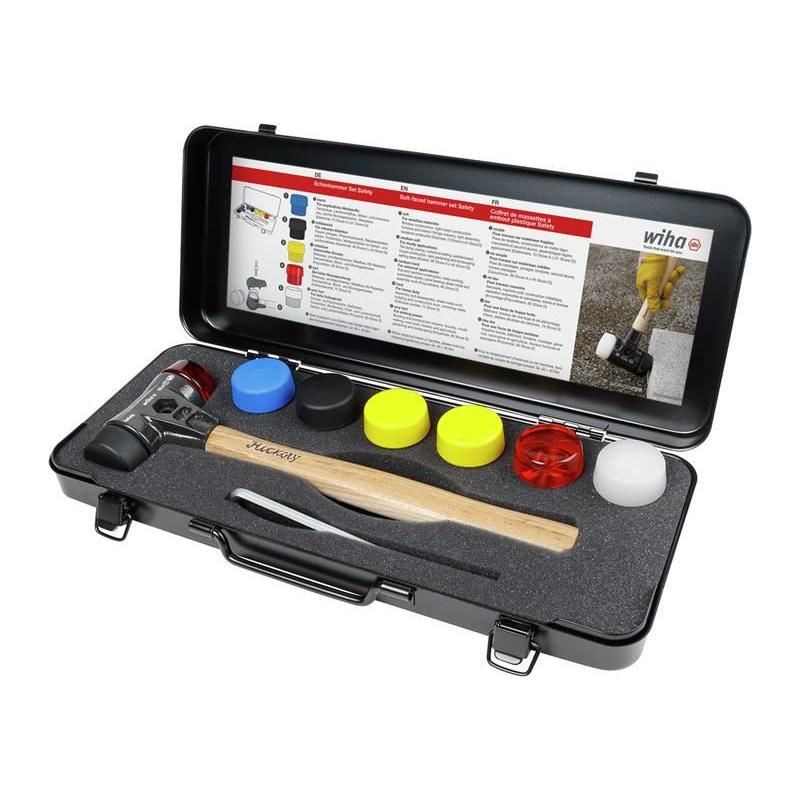 Wiha Assorted Hammer Face Set, 9 Piece Wiha - RockBottom Northampton