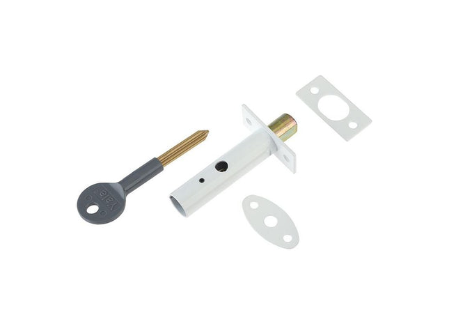 Yale Locks PM444 Door Security Bolt White Finish Visi of 1 Yale Locks - RockBottom Northampton