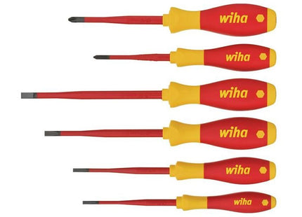 Wiha SoftFinish® electric slimFix SL/PH Screwdriver Set, 6 Piece Wiha - RockBottom Northampton