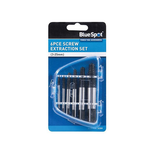 Bluespot Tools Screw Extractor Set, 6 Piece BlueSpot Tools - RockBottom Northampton
