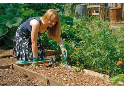 Draper Stainless Steel Heavy Duty Soft Grip Fork, Trowel and Weeder Set (3 Piece Draper - Town Tools 