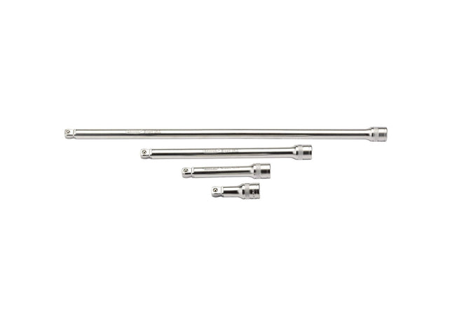 Draper Wobble Extension Bar Set, 1/2" Sq. Dr., Micro Satin Chrome (4 Piece) Draper - Town Tools 