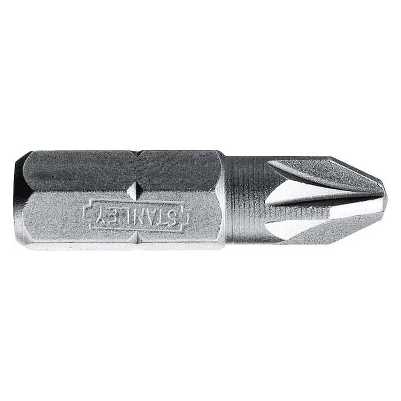Stanley® Hand Tools Pozidriv Bits PZ2 x 25mm (Box 25) STANLEY® Hand Tools - RockBottom Nothampton