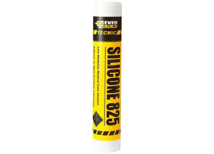 Everbuild Sika Tecnic Silicone 825 Dark Anthracite 7016 380ml Everbuild Sika - RockBottom Northamptin