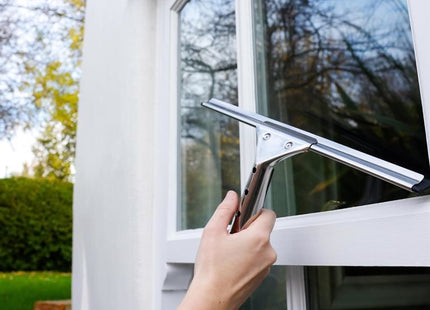 Bulldozer 14In Stainless Steel Window Squeegee Bulldozer - RockBottom Northampton
