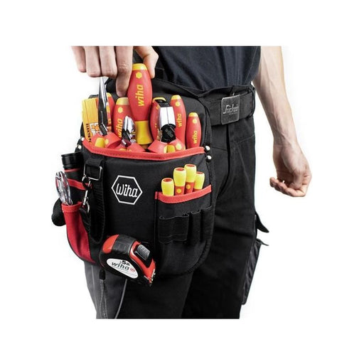 Wiha electrician Tool Set, 18 Piece (inc. Belt Pouch) Wiha - RockBottom Northampton