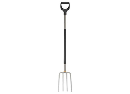 Fiskars Ergonomic Garden Fork Grey Fiskars - RockBottom Northampton