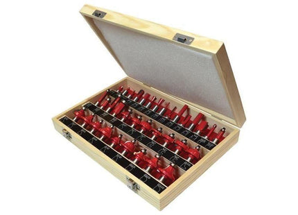 Faithfull 1/2in TCT Router Bit Set, 35 Piece Faithfull - RockBottom Northampton