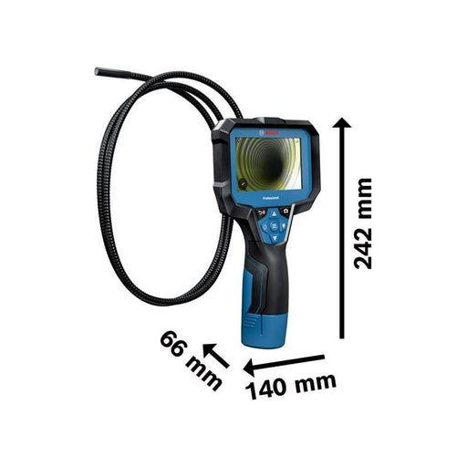 Bosch GIC 12V-4-23 C Professional Inspection Camera 12V + Battery Adaptor Bosch - RockBottom Northampton