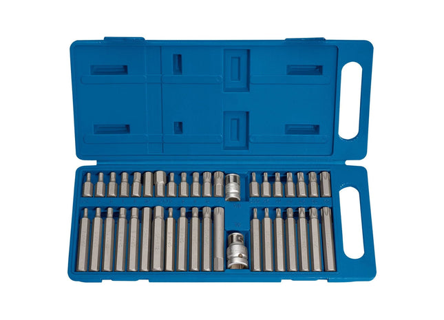 Draper TX-STAR Hex. & Spline Mechanic's Bit Set, 3/8, 1/2" Sq. Dr. (40 Piece) Draper - Town Tools 