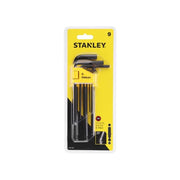 Stanley® Hand Tools Metric Ball End Hexagon Key Set, 9 Piece STANLEY® Hand Tools - RockBottom Nothampton