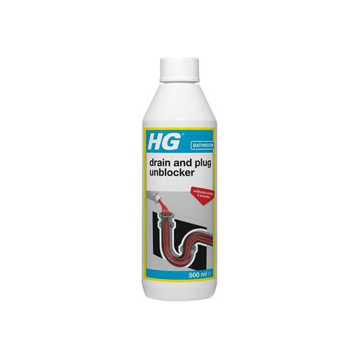 Hg Drain and Plug Unblocker 500ml HG - RockBottom Northampton