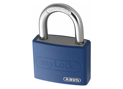 Abus Mechanical T65AL/40mm My Lock Aluminium Padlock Blue ABUS Mechanical - RockBottom Northampton 