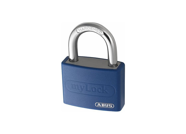 Abus Mechanical T65AL/40mm My Lock Aluminium Padlock Blue ABUS Mechanical - RockBottom Northampton 
