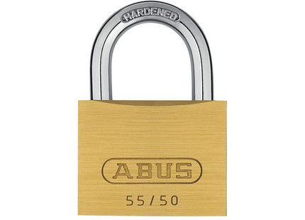 Abus Mechanical 55/50mm Brass Padlock Carded ABUS Mechanical - RockBottom Northampton 