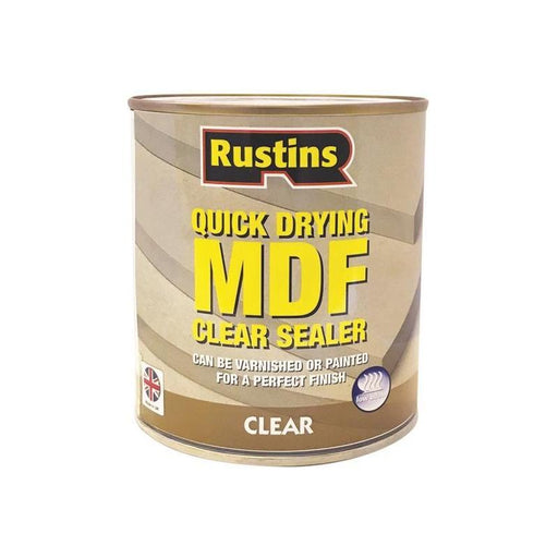 Rustins Quick Drying MDF Sealer Clear 2.5 litre Rustins - RockBottom Nothampton