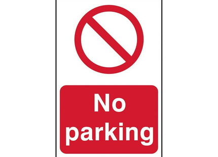 Scan No Parking - PVC Sign 400 x 600mm Scan - RockBottom Nothampton