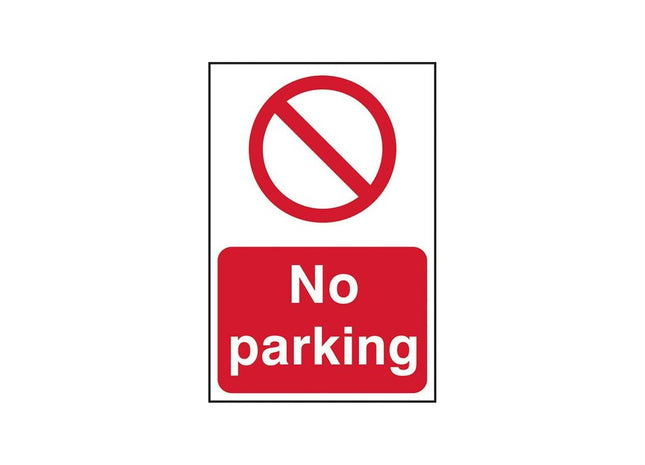 Scan No Parking - PVC Sign 400 x 600mm Scan - RockBottom Nothampton