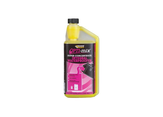 Everbuild Sika Opti-Mix Integral Waterproofer 1 litre Everbuild Sika - RockBottom Northamptin