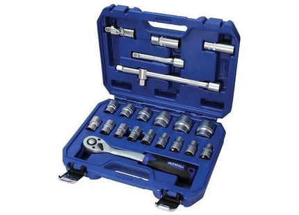 Faithfull 1/2in Drive Socket Set, 22 Piece Faithfull - RockBottom Northampton