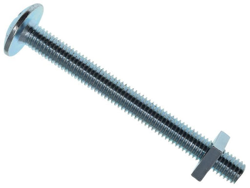 METALMATE Roofing Bolt & Nut ZP M8 x 100mm (Box 25) METALMATE� - RockBottom Northampton