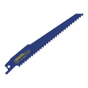 Irwin® 656R Sabre Saw Blade Nail Embedded Wood Cutting 150mm Pack of 2 IRWIN® - RockBottom Northampton
