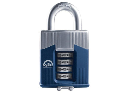 Squire Warrior High-Security Open Shackle Combination Padlock 45mm Boxed Squire - RockBottom Nothampton