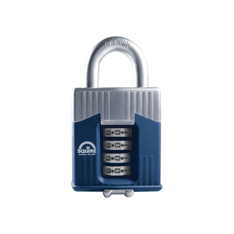 Squire Warrior High-Security Open Shackle Combination Padlock 45mm Boxed Squire - RockBottom Nothampton