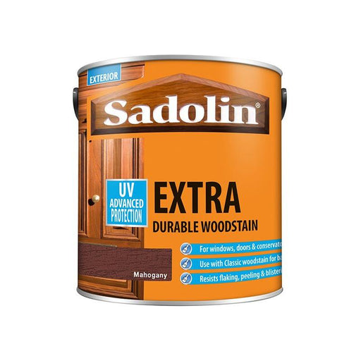 Sadolin Extra Durable Woodstain Mahogany 2.5 litre Sadolin - RockBottom Nothampton