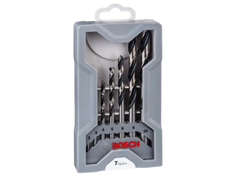 Bosch Powertool Accessories HSS Twist PointTeQ Drill Bit Set, 7 Piece Bosch Powertool Accessories - RockBottom Northampton
