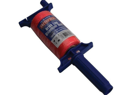 Faithfull Brick Line Dispenser Reel with Hi-Vis Line 100m (330ft) Faithfull - RockBottom Northampton
